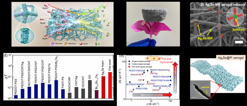 В Харбинском политехническом университете разработан неорганический термоэлектрический аэрогель