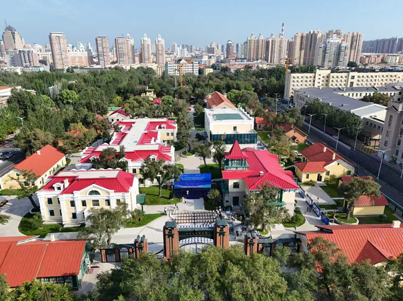 Инновационный центр подготовки аспирантов «Китай-ШОС», возглавляемый ХПУ, открылся! Международный кампус ХПУ официально введён в эксплуатацию!